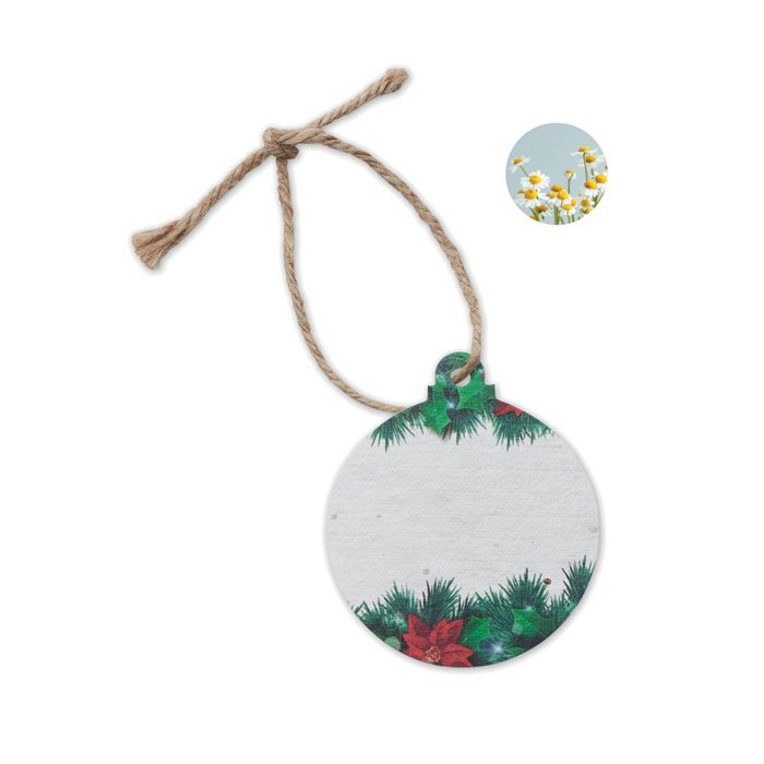 Weihnachtsschmuck Samenpapier Bauseed