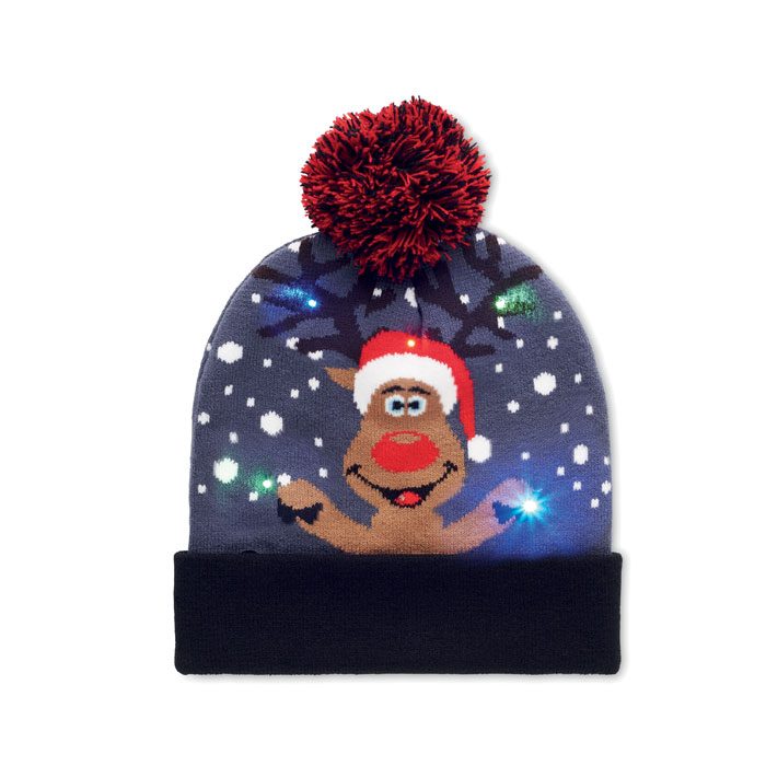 Weihnachtliche Strickmütze Led Shimas Light
