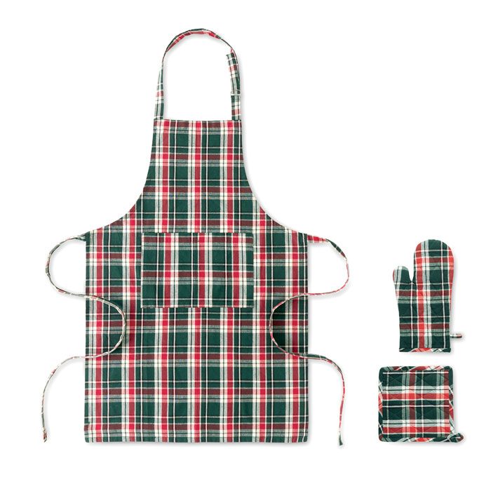 Küchen-Set Baumwolle Santapron