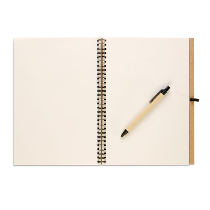 Recyceltes Notizbuch Bloquero Plus – weitere Ansicht