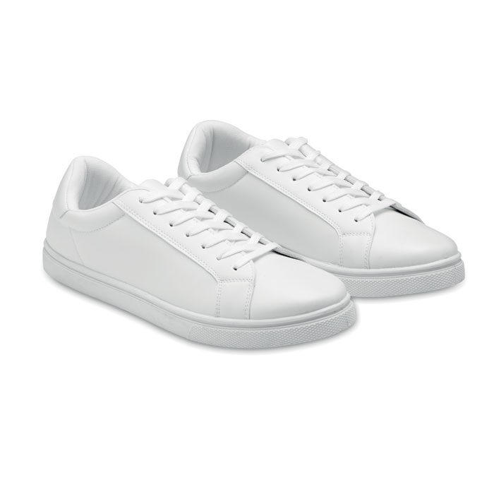 Sneakers aus Pu Gr. 45 Blancos