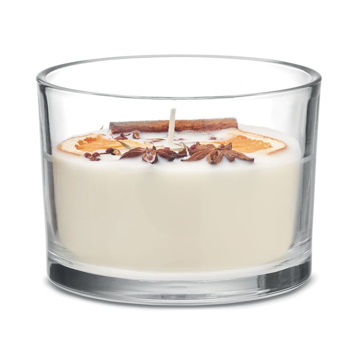 Kerze im Glas 300 g Citrus