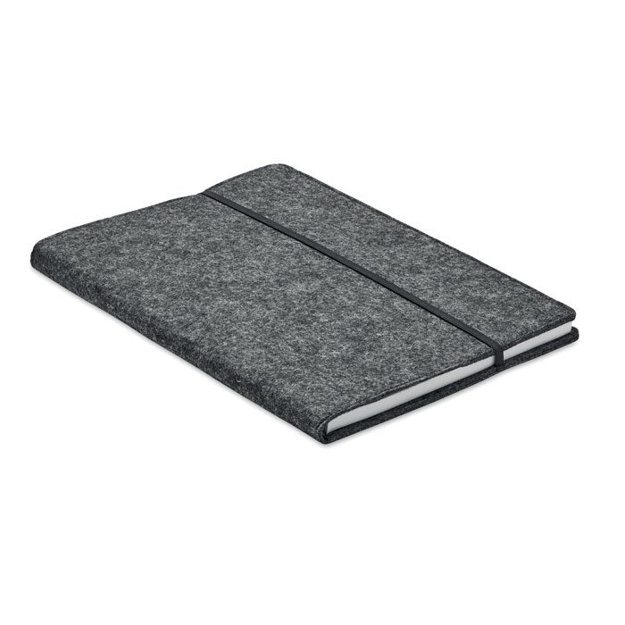 Din A5 Notizbuch RPET-Filz Feltbook