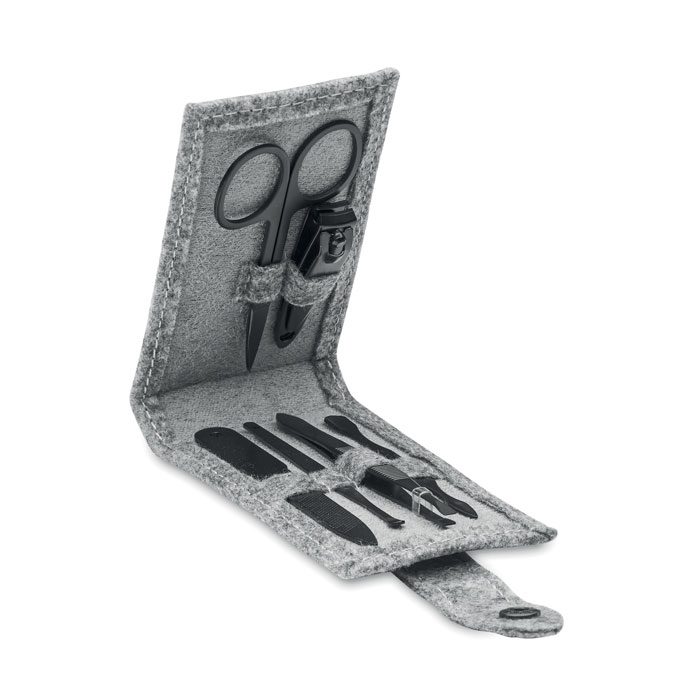 Maniküre-Set RPET-Filz Nailkit Felt