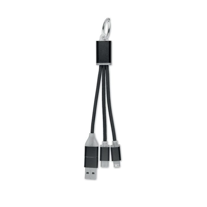 4in1 Ladekabel Typ-C Blue – weitere Ansicht