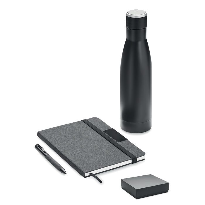 Set Notizbuch mit Flasche Yokoso