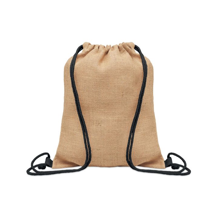 Jute Beutel mit Kordelzug Fukuro
