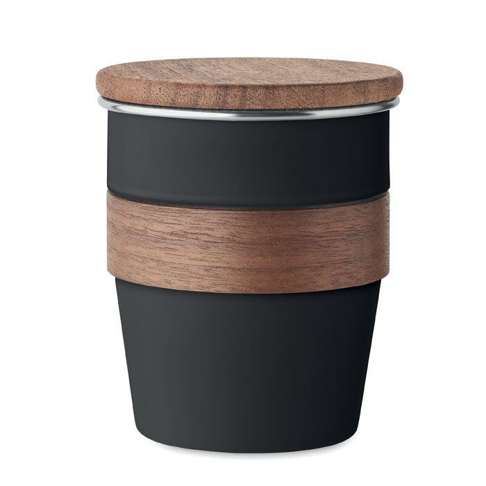 Einwandiger Becher 350 ml Walnut