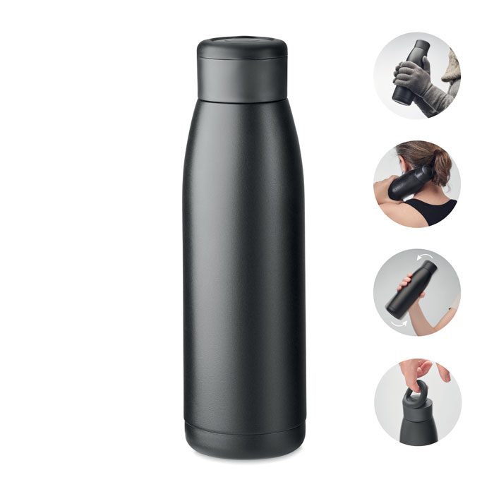 Doppelwandige Flasche 400 ml Calefrio