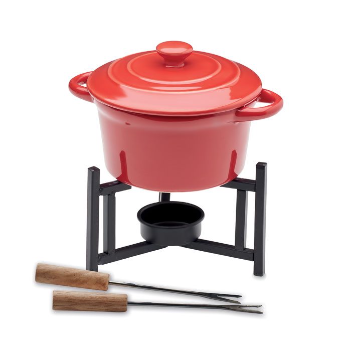 Keramik-Fondue-Set 300 ml Big Kase