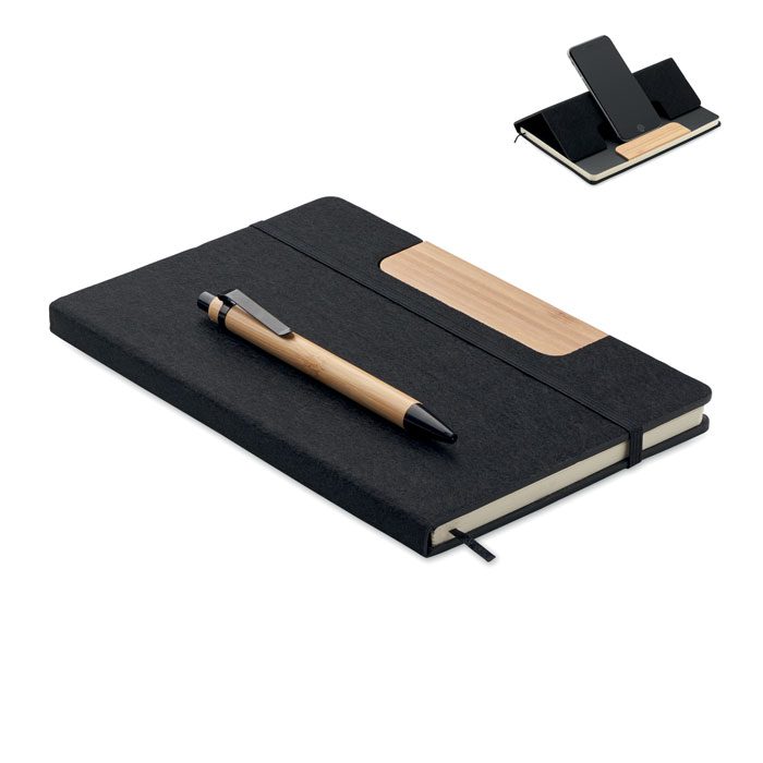 Din A5 Rpet Notizbuch-Set Notemix