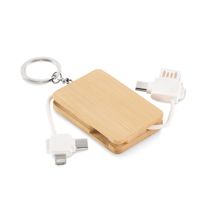 Schlüsselring mit Ladekabel Bupow