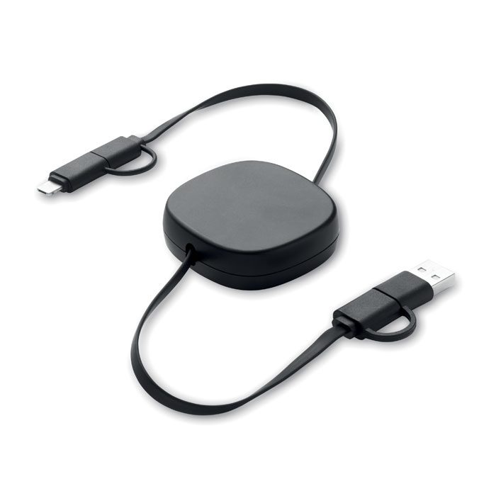 Einziehbares Ladekabel 60W Linea
