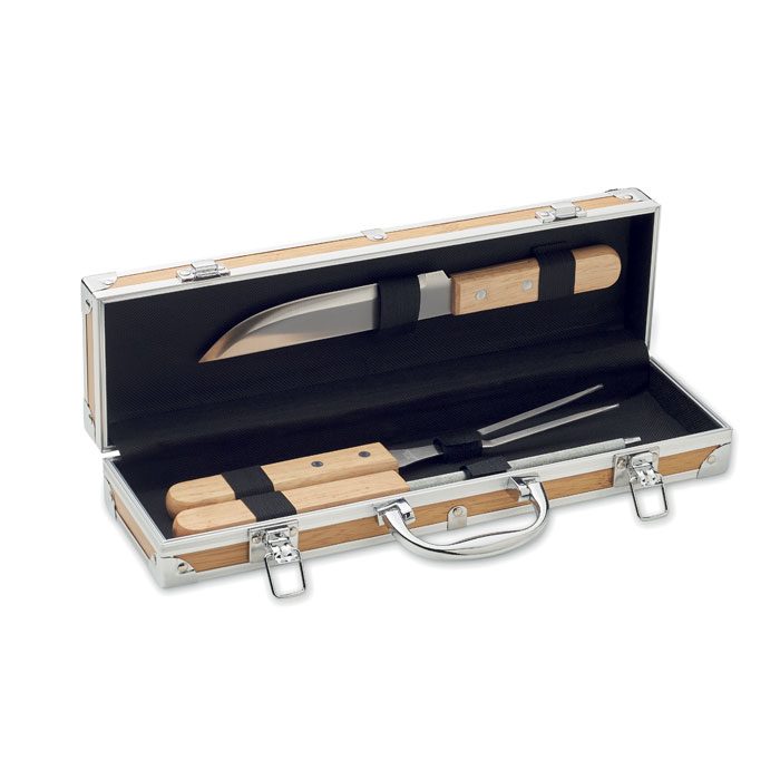 3teiliger Bbq Koffer Tooldera