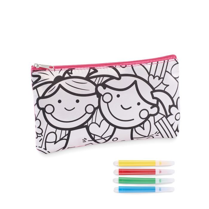 Schlampermäppchen mit Stiften Kiddo