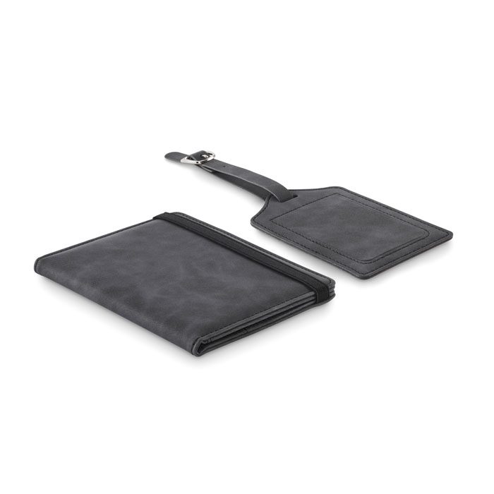 Set Reisepass & Kofferanhänger Jettag