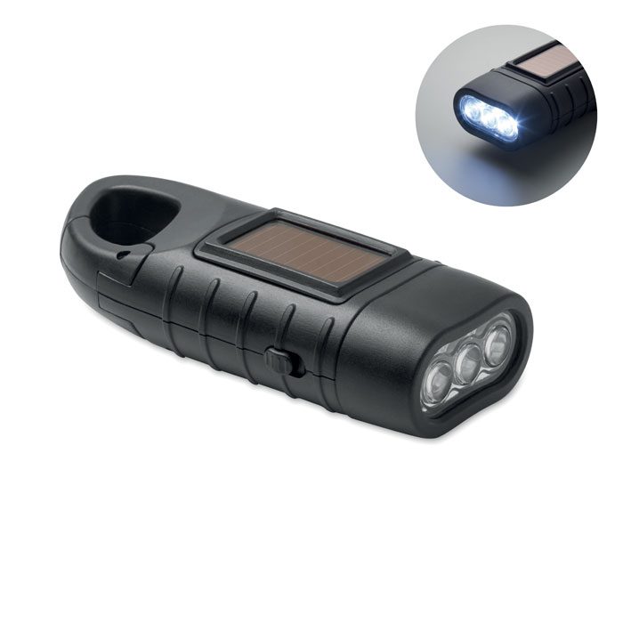 Solar-Dynamo-Taschenlampe Sluz