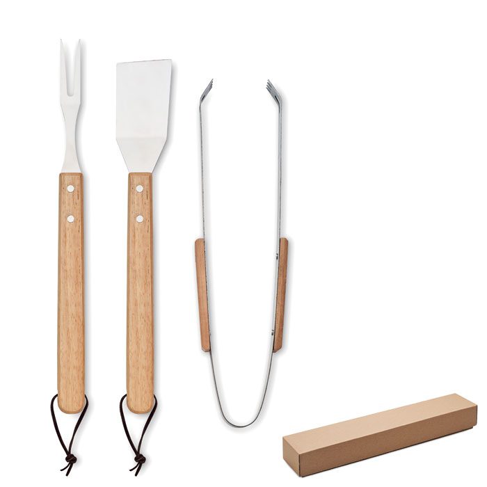 BBQ-Set Eiche Smokey