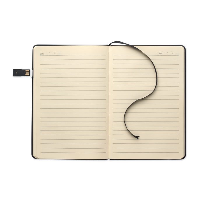 Din A5 Notizbuch inkl. Usb Usbnote – weitere Ansicht
