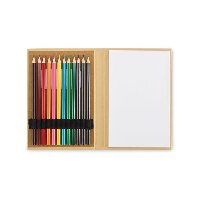 Malset mit 12 Buntstiften Funsketch