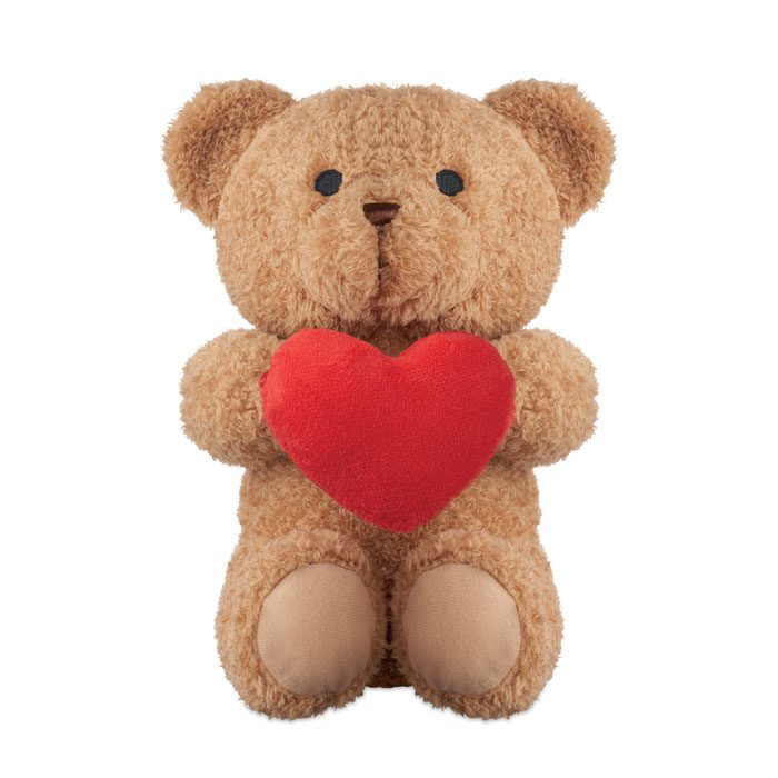 Teddybär mit Herz 23cm Snuggle
