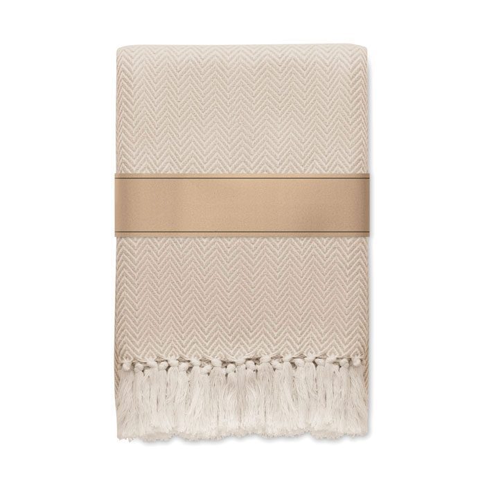 Decke recycelter Polycotton Ammos – weitere Ansicht