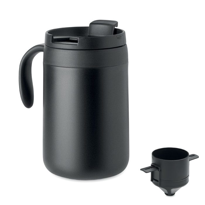 Doppelwandiger Becher & Filter Cafetito
