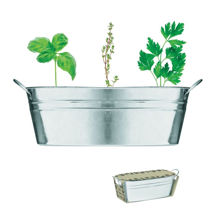 Zink-Pflanzkübel Mix Seeds