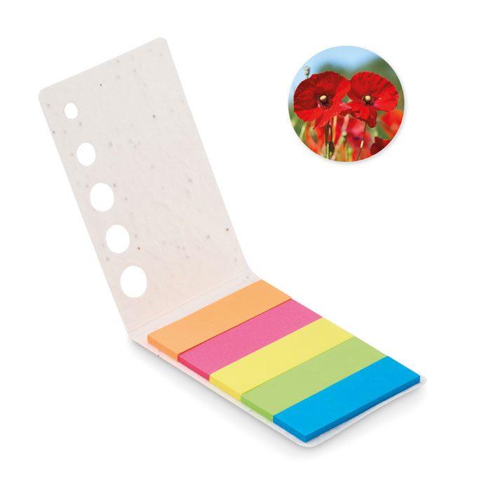 Samenpapier Markerblock Memo Seed
