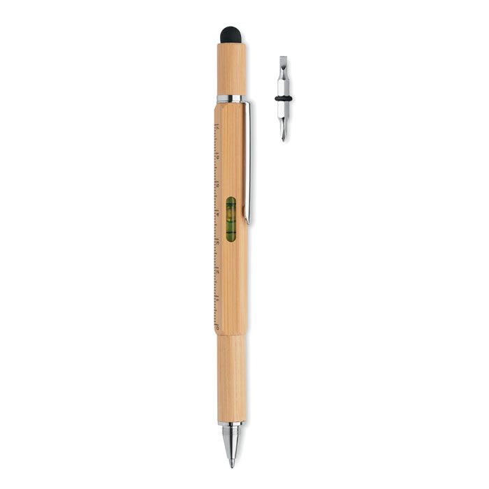 Multifunktions-Stift Bambus Toolbam