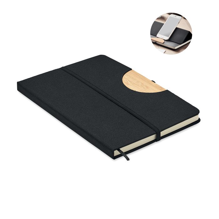 Din A5 Rpet Notizbuch, liniert Blama
