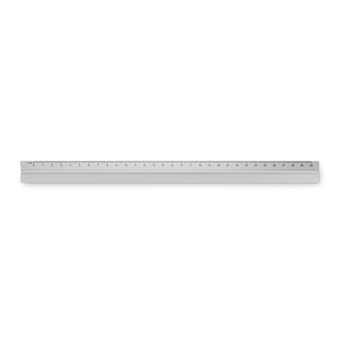 Dreikantlineal Aluminium 30cm Tria