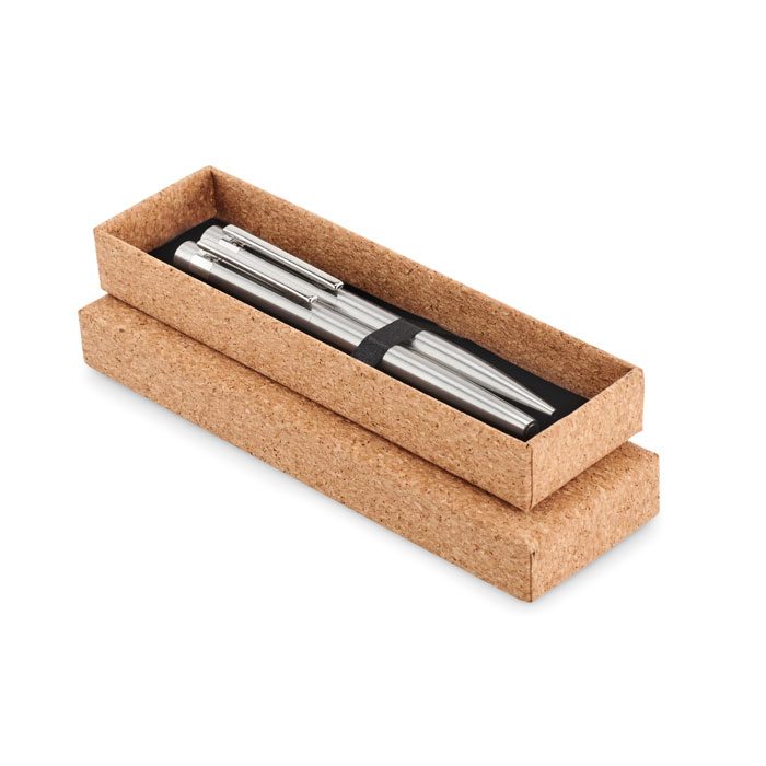 Schreibgeräte-Set aus Edelstahl