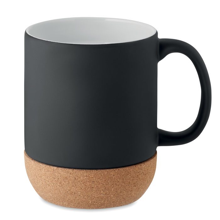 Kaffeebecher mit Kork 300 ml Matt