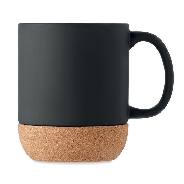 Kaffeebecher mit Kork 300 ml Matt – weitere Ansicht