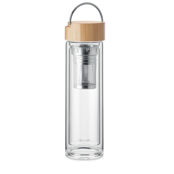 Trinkflasche Glas 400ml Batami