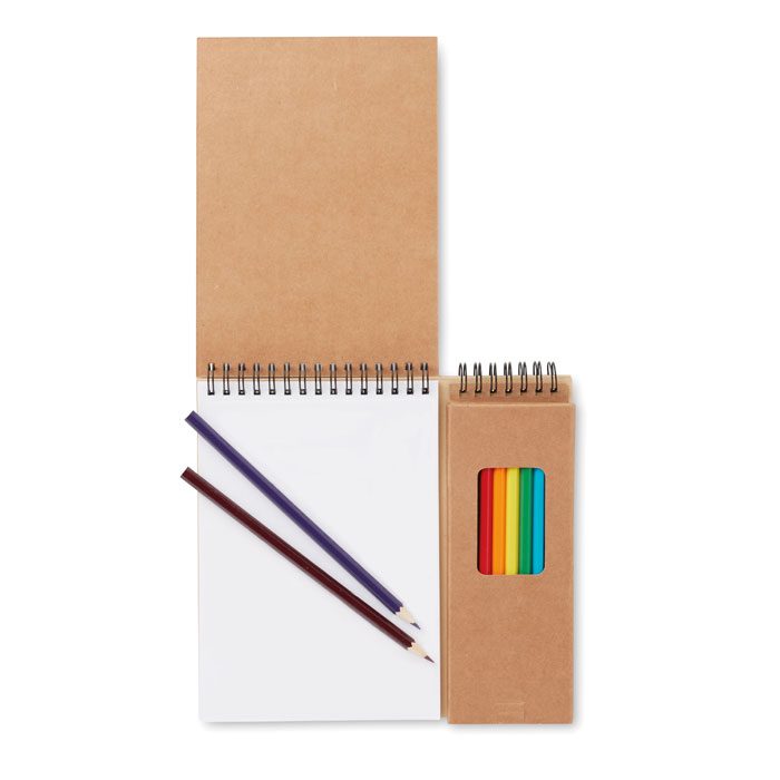 Malset mit 8 Buntstiften Colopad – weitere Ansicht