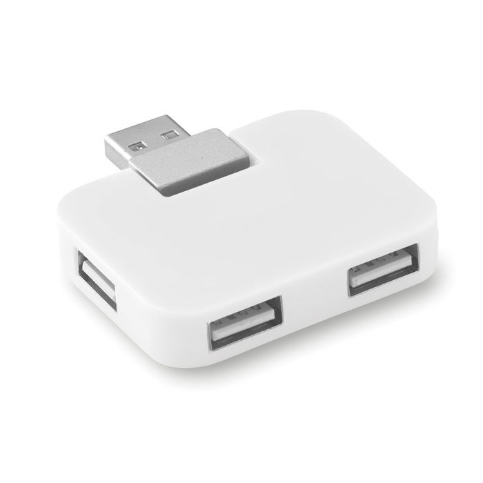4 Port Usb Hub Square
