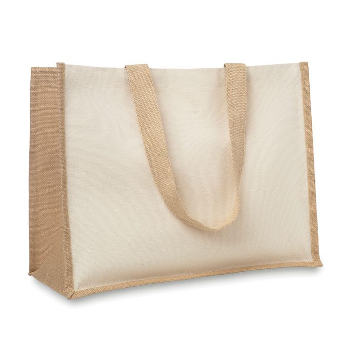 Jute/Canvas Shopper Campo De Fiori