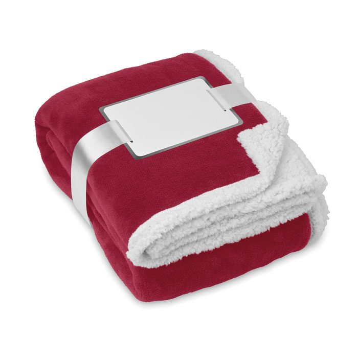 Coral Fleece Decke Zermatt