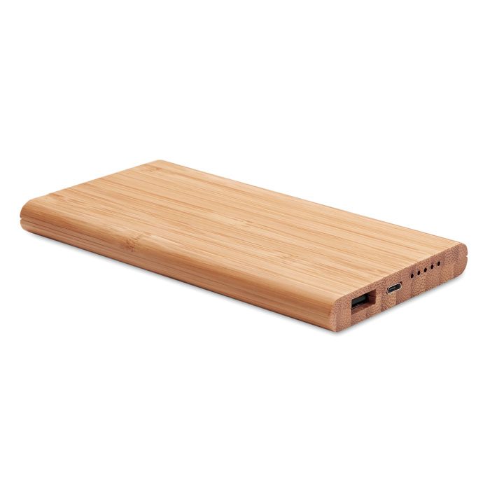 Induktive Powerbank Bambus Arena