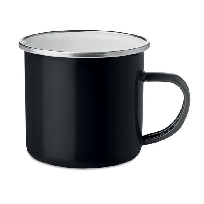 Vintage Kaffeebecher Plateado
