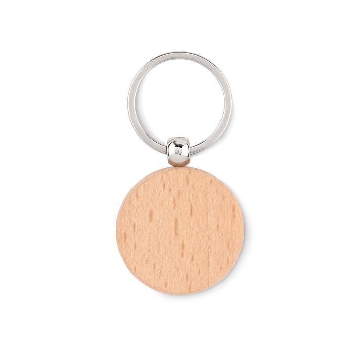 Schlüsselring Holz, rund Toty Wood