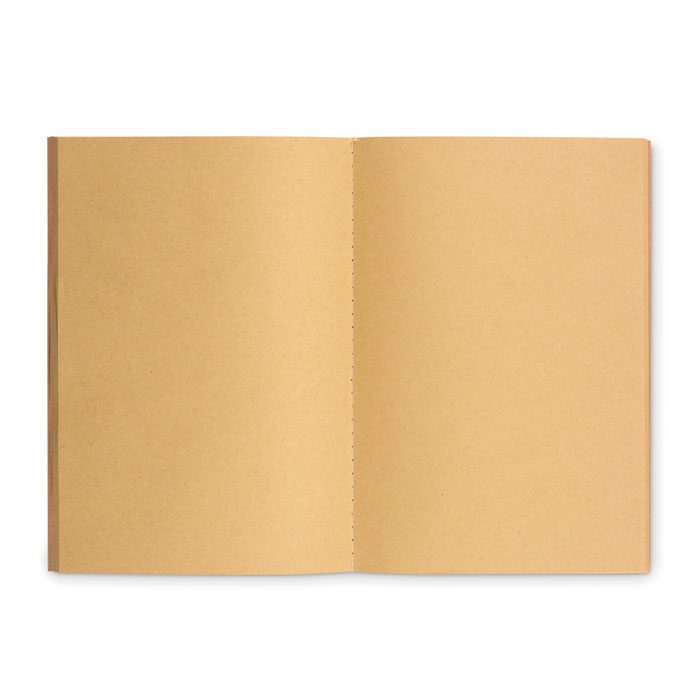 Din A5 Notizbuch mit Pappcover Mid Paper Book – weitere Ansicht