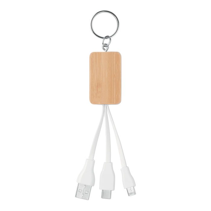 Schlüsselring-Ladekabel 3in1 Clauer
