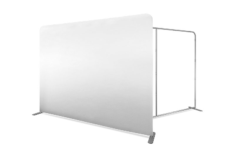 Textilwand Fabric Wall gerade 3 m