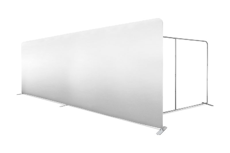 Textilwand Fabric Wall gerade 6 m