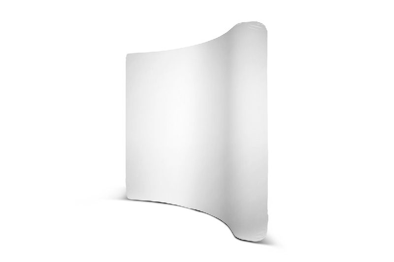 Textilwand Fabric Wall gebogen 2,5 m
