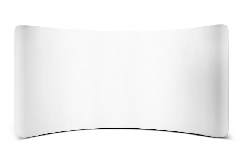 Textilwand Fabric Wall gebogen 5 m