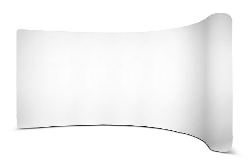Textilwand Fabric Wall gebogen 6 m